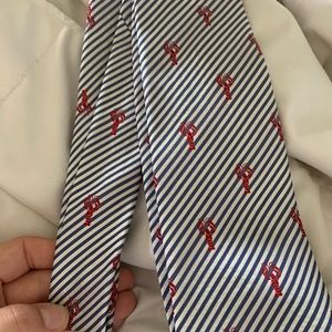 Men’s super cute nautical lobster tie NWOT
